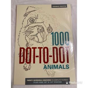 1000 Dot-To-Dot: Animals by Thomas Pavitte